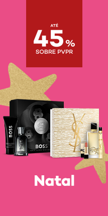 Produtos de Natal  com desconto de até 45% sobre preço de Venda ao Público Recomendado